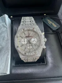 Audemars Piguet Royal Oak Chronograph 41mm Pavé Diamond – Image 4