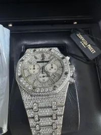 Audemars Piguet Royal Oak Chronograph 41mm Pavé Diamond – Image 2