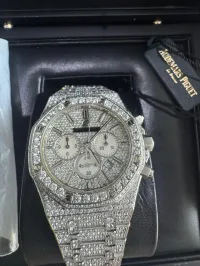 Audemars Piguet Royal Oak Chronograph 41mm Pavé Diamond – Image 12