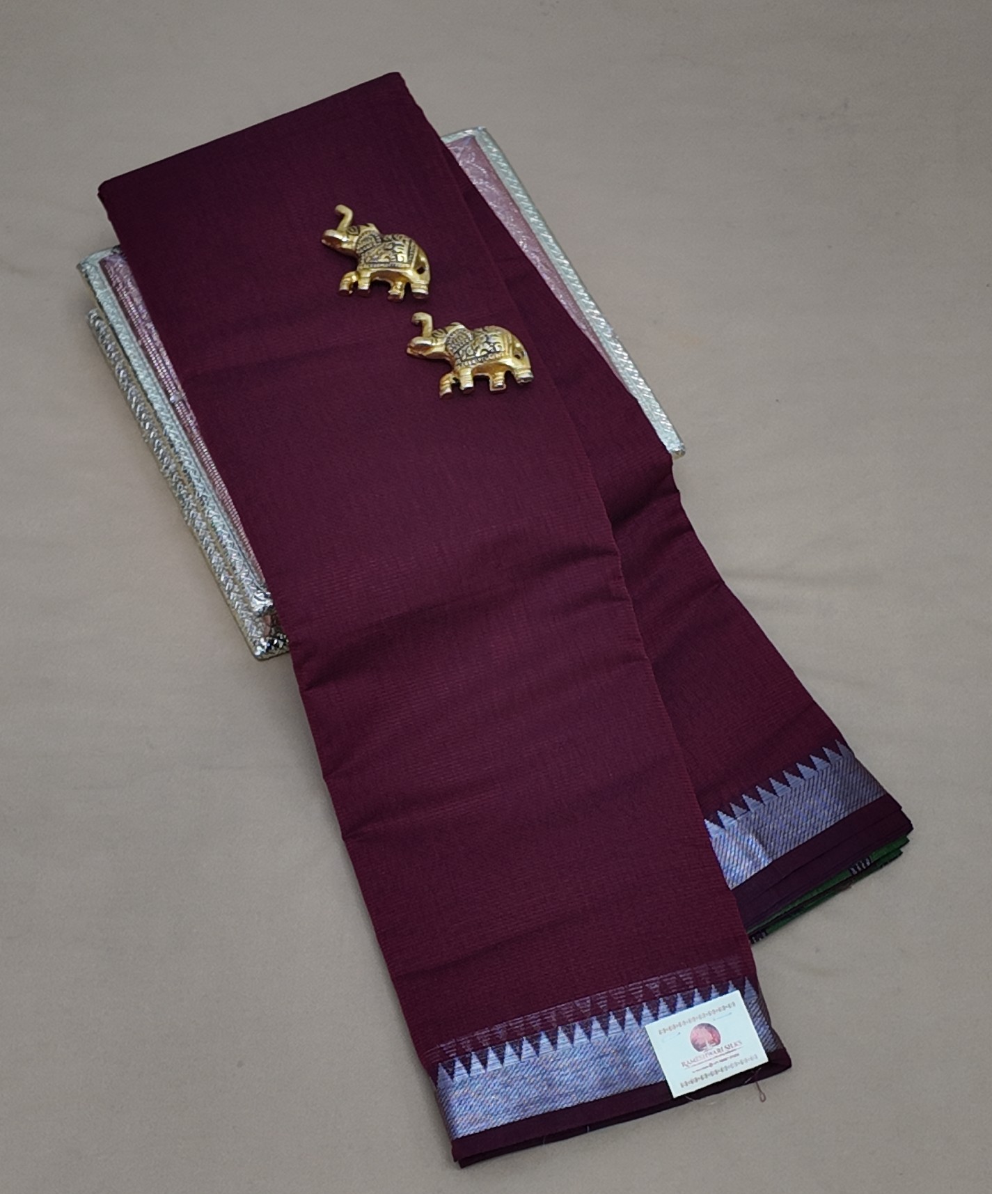 Semi Mangal Giri RS-MG-03 – Free Size, Deep Wine