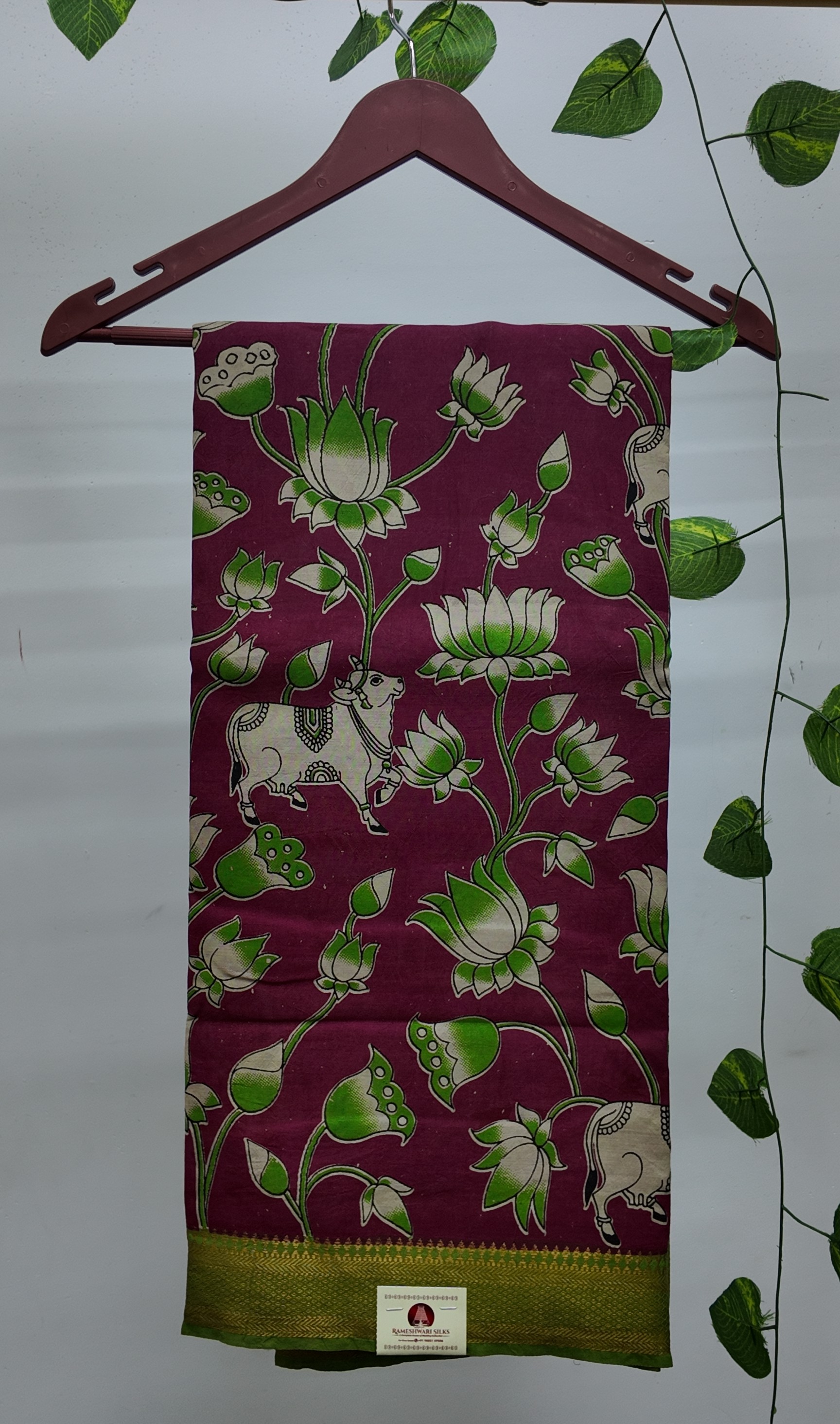 Mulberry Saree RS-ML-04 – Free Size, Deep Wine