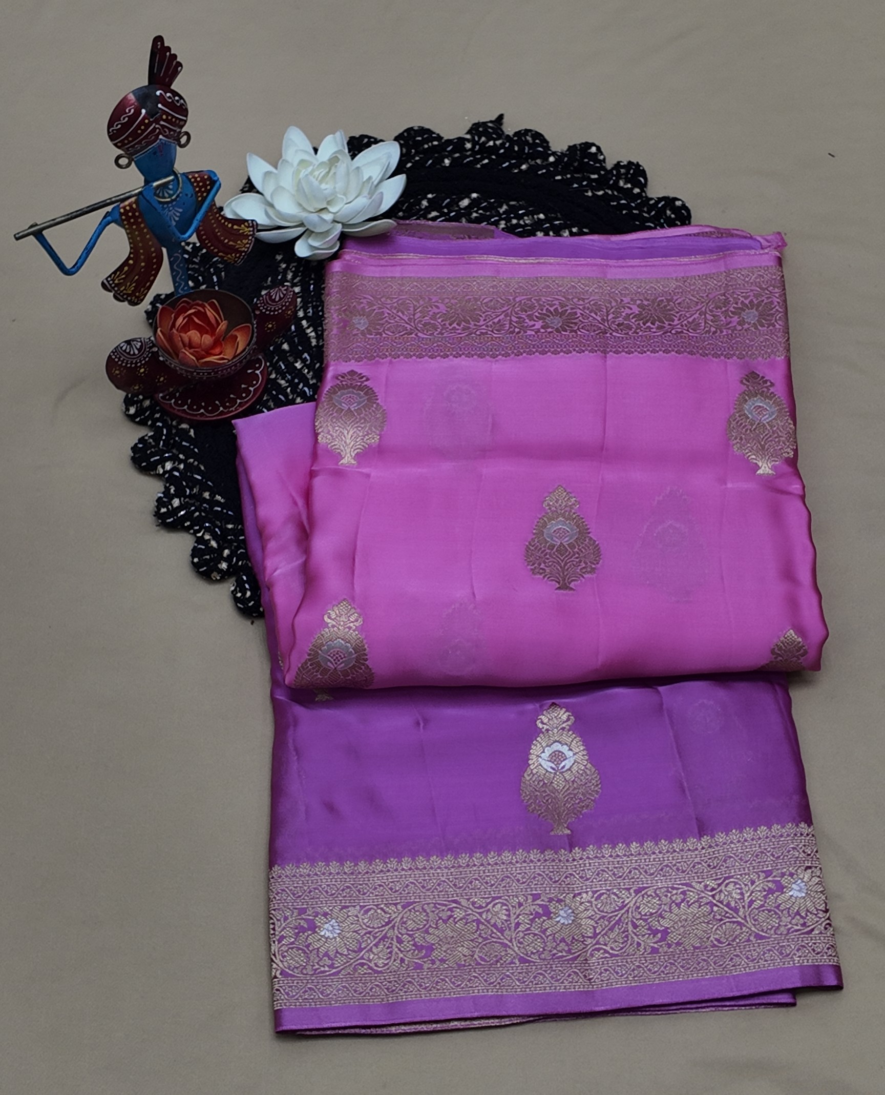 Mushroom Silk RS-MS-02 – Free Size, Baby Pink