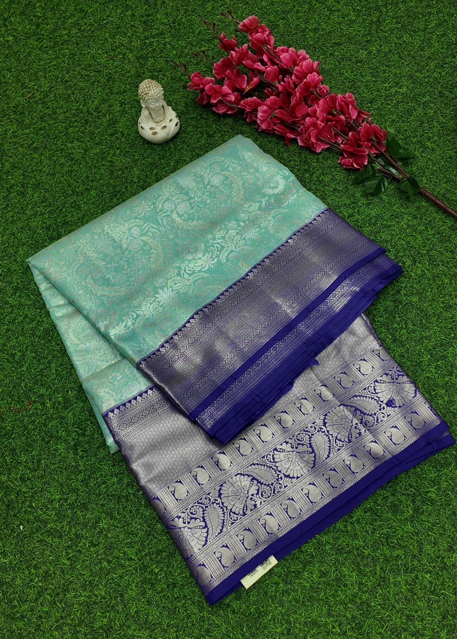 Lightweight Pattu RS-LP-05 – Free Size, Mint Teal