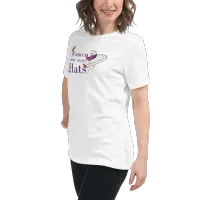 Women's Relaxed T-Shirt - Women Wear Many Hats/Back Message – Image 5