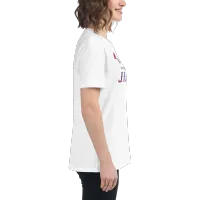 Women's Relaxed T-Shirt - Women Wear Many Hats/Back Message – Image 7