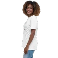 Women's Relaxed T-Shirt - God Defines My Beauty/Back Message – Image 6