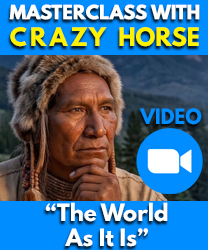 The World As It Is  - Trance VIDEO - A Spiritual Masterclass with Crazy Horse via Deep Trance Medium Ian Rogers – Image 2