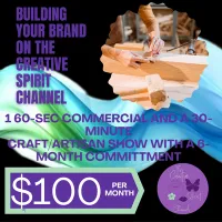 6 Months Commercials AND 30 Minute Craft/Artisan Show w/6-month subscription – Image 1