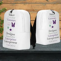 The Creative Spirit Channel Maker/Creator Minimalist Backpack – Image 3