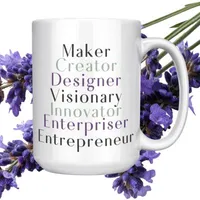 The Creative Spirit Channel 15oz Maker Mug – Image 5