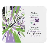 Creative Spirit Channel Mouse Pad – Maker • Creator • Visionary – Image 3