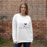Creative Spirit Channel Unisex Recycled Sweatshirt – Maker Creator Visionary – Image 2