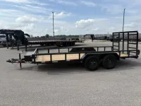 H and H 82' x 16' Utility Trailer – Image 1