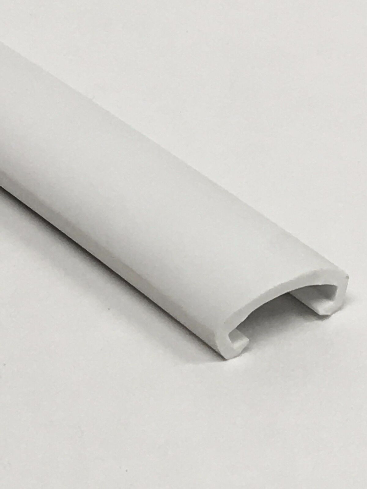 1″ Wide White RV Boat Camper Vinyl Trim Molding Flexible Screw Cover – Image 5