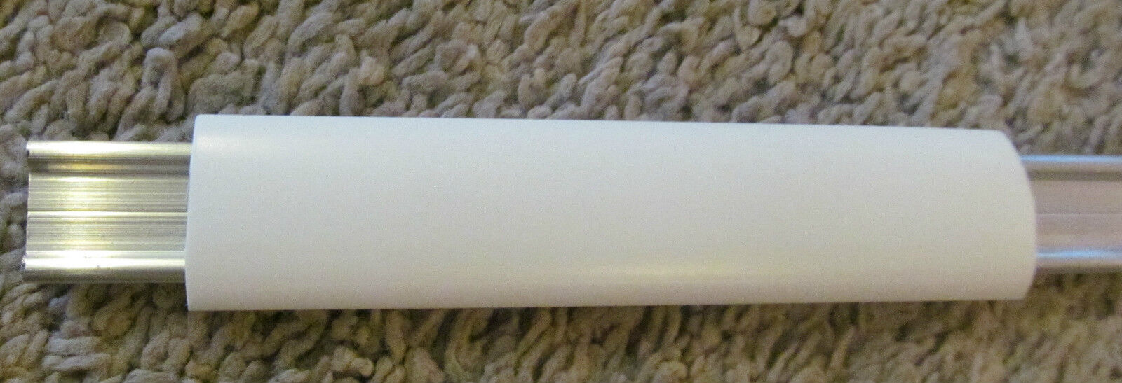 1″ Wide White RV Boat Camper Vinyl Trim Molding Flexible Screw Cover – Image 6
