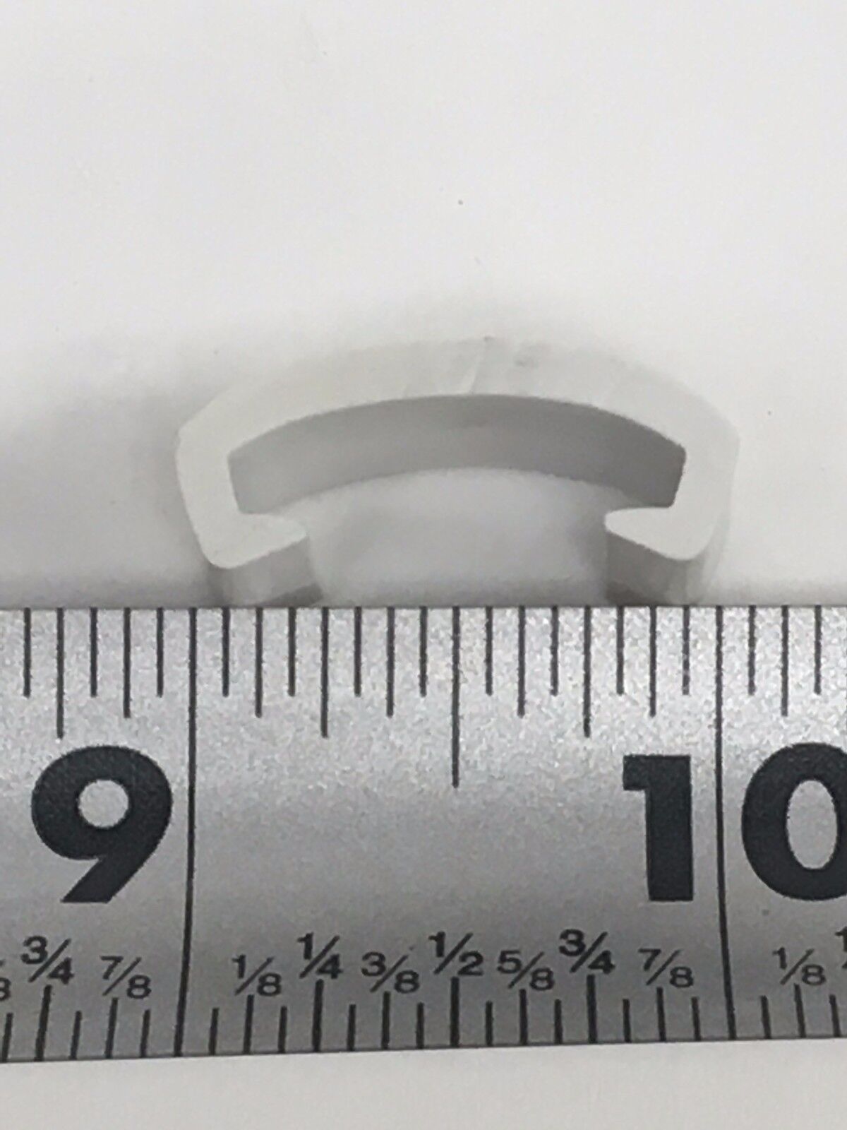 1″ Wide White RV Boat Camper Vinyl Trim Molding Flexible Screw Cover – Image 3