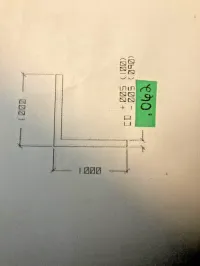 72″ Clear Anodized Aluminum Corner Wall Angle Trim 1″ x 1″ x.062″ No Holes – Image 5
