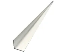 72″ Clear Anodized Aluminum Corner Wall Angle Trim 1″ x 1″ x.062″ No Holes – Image 3