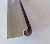 92″ Aluminum Finish Awning Rail Trim Molding RV Vintage Trailers 1 1/8″ RV-39 – Image 1