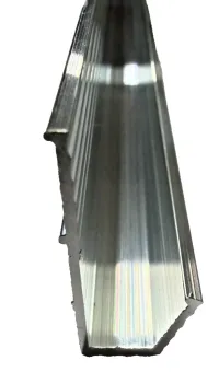 92″ Aluminum Gutter Drip Rail Trim Molding 1 3/8″ x 5/8″ No Holes – Image 3