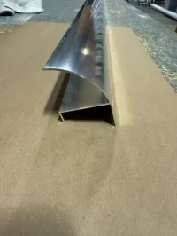 92″ Aluminum Lower Sidewall Radius Bottom Trim Molding RV 2″ x 2 13/16″ – Image 3