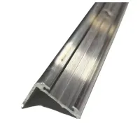 92″ Aluminum Vinyl Insert Type Corner Molding RV Trailer 1″ Leg x 1 1/4″ – Image 2