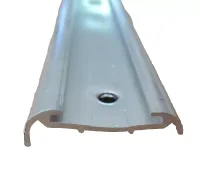 92″ Aluminum Vinyl Insert Type RV Trailer Flat Molding Trim 1 1/8″ x 1/8″ Leg – Image 1