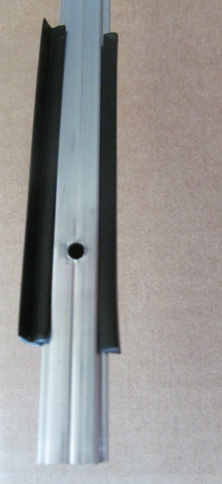92″ Aluminum Vinyl Trim Type T4 Small Retainer Track RV Trailer 5/8″x 3/16″ – Image 5