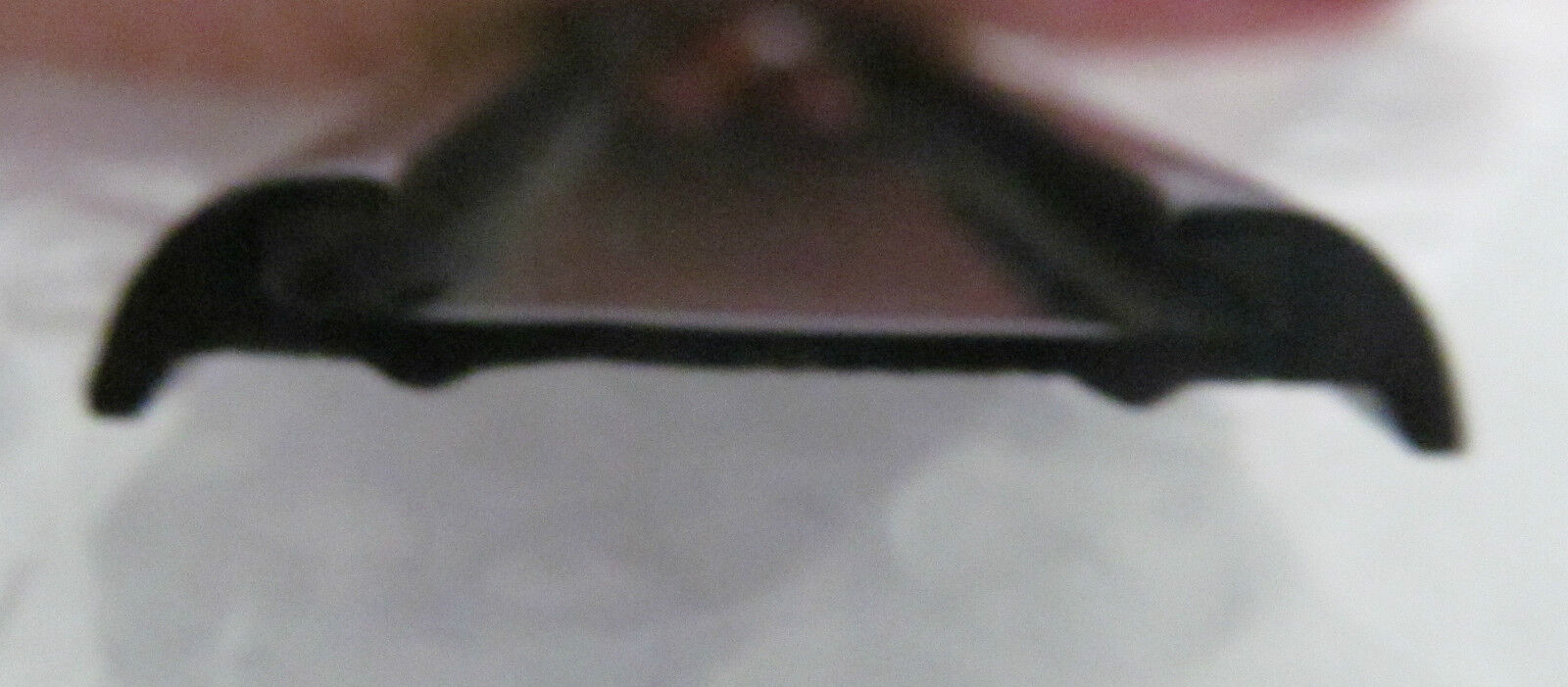 92″ BLACK 1 1/4″ x 1/4″ Aluminum Insert Type RV Trailer No Lip Flat Trim RV-387 – Image 1