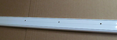 92″ Gloss White Aluminum Insert Awning Rail Trim Molding RV 1 3/8 x 1/2 RV-7 – Image 2