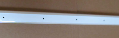 92″ Gloss WHITE Aluminum J Gutter Drip Rail Trim Molding 1 5/32″ x 1/2″ RV-116 – Image 3