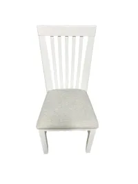 RV Hide 2 Leaf Dinette Table with Slat Storage Chairs Hardwood Stained White – Image 11