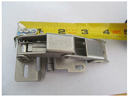 2 Hinge Spring Loaded Support Strut Nickel RV Overhead Cabinet Monaco Fleetwood – Image 3