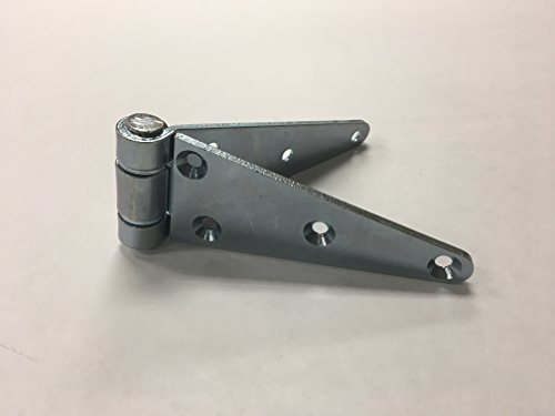 4 Pack of 12 inch Strap Hinges Heavy Duty Zinc Plated Hardware Door Fence Barn Gate – Image 2