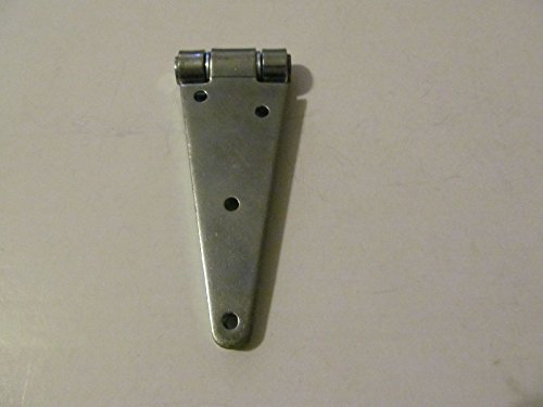 4 Pack of 12 inch Strap Hinges Heavy Duty Zinc Plated Hardware Door Fence Barn Gate – Image 4