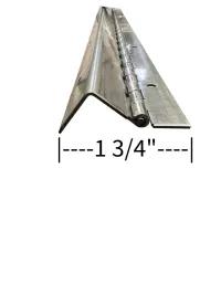 Stainless Steel Offset Piano Hinge 16 Gauge Boat RV Cargo – Image 7
