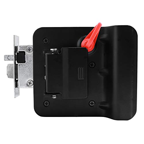 Pair of Black RV Travel Trailer Entry Door Lock Deadbolt Keyed Alike – Image 2