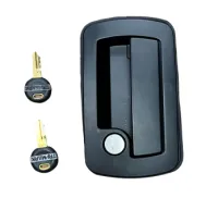 TriMark Right Hand Lock RV Compartment Storage Baggage Door Latch 2 Key 20599-05 – Image 1