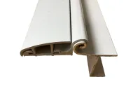 92″ White Aluminum Belt Rail Hinge Cover Trim Compartment Door Fits RV-1006 – Image 3