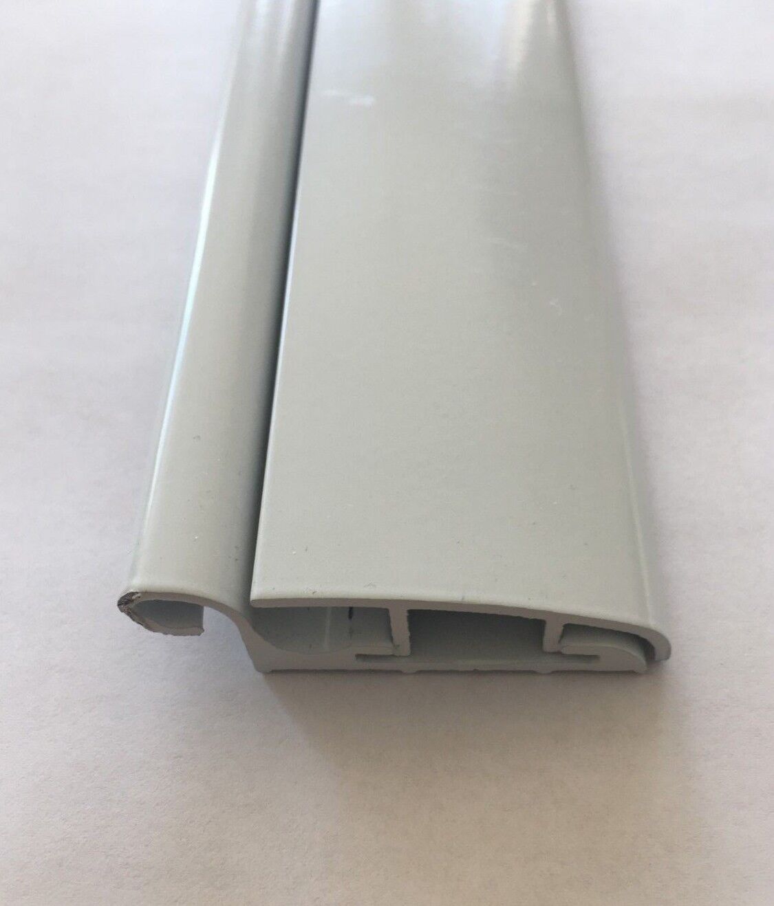 92″ White Aluminum Belt Rail Hinge Cover Trim Compartment Door Fits RV-1006 – Image 2