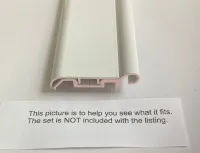 Belt Rail Hinge White Aluminum Trim Molding Compartment Door 164852 – Image 3
