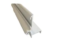 92″ Set White Aluminum Belt Rail Hinge Basement Compartment Door – Image 7