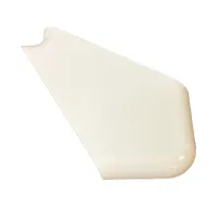 Oyster Plastic Corner Piece Fits Aluminum Slide Out Box Trim 4 1/2" Wide RV-545 – Image 1