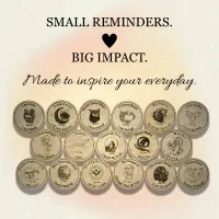 Time 2 Rise Inspirational Coins - Motivational Pocket Tokens for Small Reminders with Big Meaning – Image 2