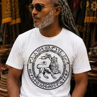 Unisex RTV-HC-0009 - Imperial Lion of Judah Great Seal  garment-dyed heavyweight t-shirt – Image 5