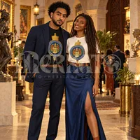 Unisex RTV-HC-0002 - Crowned Ethiopian Imperial Heraldic Emblem garment-dyed heavyweight t-shirt – Image 1