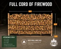Full Cord Bulk Kiln-Dried Firewood – Image 2