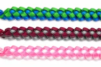Ribbon Lei Collection → Colección de Leis con Listón – CUSTOM TWO, STANDERED PLAIN