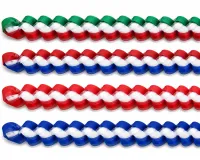 Ribbon Lei Collection → Colección de Leis con Listón – CUSTOM FOUR, STANDERED PLAIN