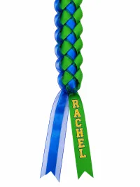 Ribbon Lei Collection → Colección de Leis con Listón – CUSTOM TWO, NAME